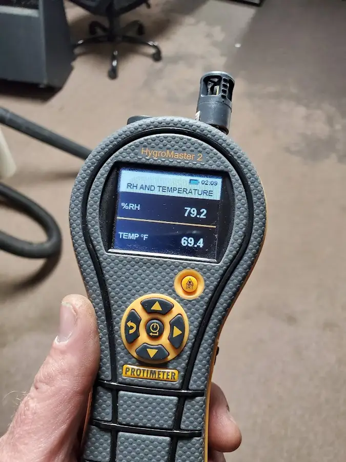 Moisture meter humidity assessment for Fire & Smoke Damage Restoration in Acton